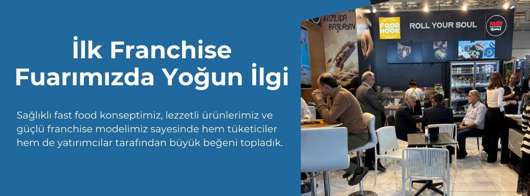 İlk Franchise Fuarımızda Yoğun İlgi